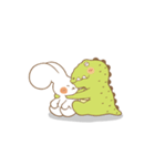 Butter Rabbit ＆ Dragon Fish（個別スタンプ：38）