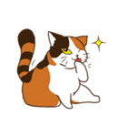 Mi-ke, the Calico Cat（個別スタンプ：4）