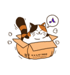 Mi-ke, the Calico Cat（個別スタンプ：19）