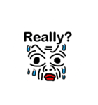 Funny Ugly Face（個別スタンプ：15）