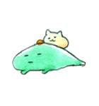 ネコ飼いのキョウリュウ（個別スタンプ：5）