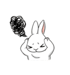 Rabbit with Mask2 (English)（個別スタンプ：20）