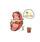 Life of sausage uncle（個別スタンプ：1）