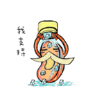 Life of sausage uncle（個別スタンプ：23）