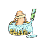Life of sausage uncle（個別スタンプ：28）