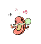 Life of sausage uncle（個別スタンプ：35）