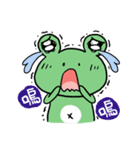 "WA WA"- the happy frog（個別スタンプ：22）