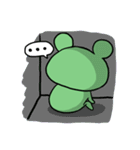 "WA WA"- the happy frog（個別スタンプ：37）