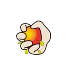 drawing of hands（個別スタンプ：5）