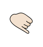 drawing of hands（個別スタンプ：6）