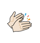 drawing of hands（個別スタンプ：10）