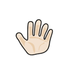 drawing of hands（個別スタンプ：11）