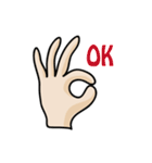 drawing of hands（個別スタンプ：13）