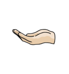 drawing of hands（個別スタンプ：20）