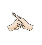 drawing of hands（個別スタンプ：24）