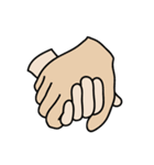 drawing of hands（個別スタンプ：29）