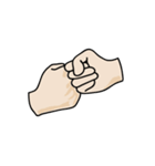 drawing of hands（個別スタンプ：33）