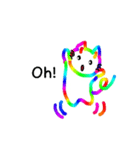 虹猫ちゃん（個別スタンプ：8）