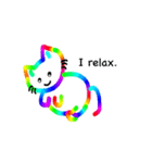 虹猫ちゃん（個別スタンプ：12）