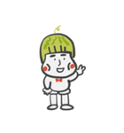 Hey！！！I'm watermelon boy（個別スタンプ：1）