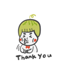 Hey！！！I'm watermelon boy（個別スタンプ：7）