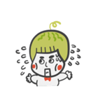 Hey！！！I'm watermelon boy（個別スタンプ：12）