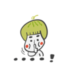 Hey！！！I'm watermelon boy（個別スタンプ：18）