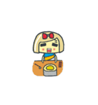 jiongが少女（個別スタンプ：3）