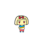 jiongが少女（個別スタンプ：5）