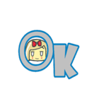 jiongが少女（個別スタンプ：9）