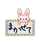 ももいろ うさぎ（個別スタンプ：31）