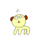 メガネ犬のスタンプ（個別スタンプ：31）