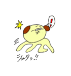 メガネ犬のスタンプ（個別スタンプ：39）