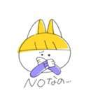 パーカーねこ じあちゃん（個別スタンプ：2）