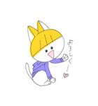 パーカーねこ じあちゃん（個別スタンプ：7）