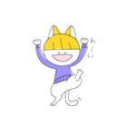 パーカーねこ じあちゃん（個別スタンプ：16）