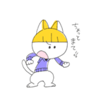 パーカーねこ じあちゃん（個別スタンプ：30）
