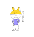 パーカーねこ じあちゃん（個別スタンプ：35）