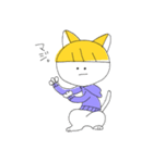 パーカーねこ じあちゃん（個別スタンプ：38）