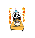 パンダのヒーロー「くまねこくん」（個別スタンプ：15）