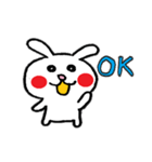 ウサギのらびっち（個別スタンプ：9）