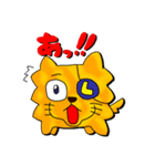 ミックス犬 える（個別スタンプ：11）
