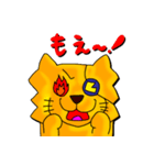 ミックス犬 える（個別スタンプ：15）