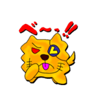 ミックス犬 える（個別スタンプ：20）