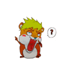 MOUSE cross SQUIRREL（個別スタンプ：20）