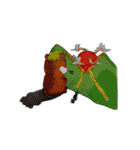 MOUSE cross SQUIRREL（個別スタンプ：24）
