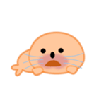 もこのもふもふあざらし（個別スタンプ：3）
