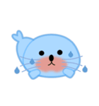 もこのもふもふあざらし（個別スタンプ：4）