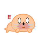 もこのもふもふあざらし（個別スタンプ：9）