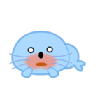 もこのもふもふあざらし（個別スタンプ：14）